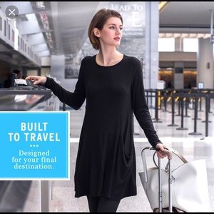 Betabrand sweatshirt travel dress